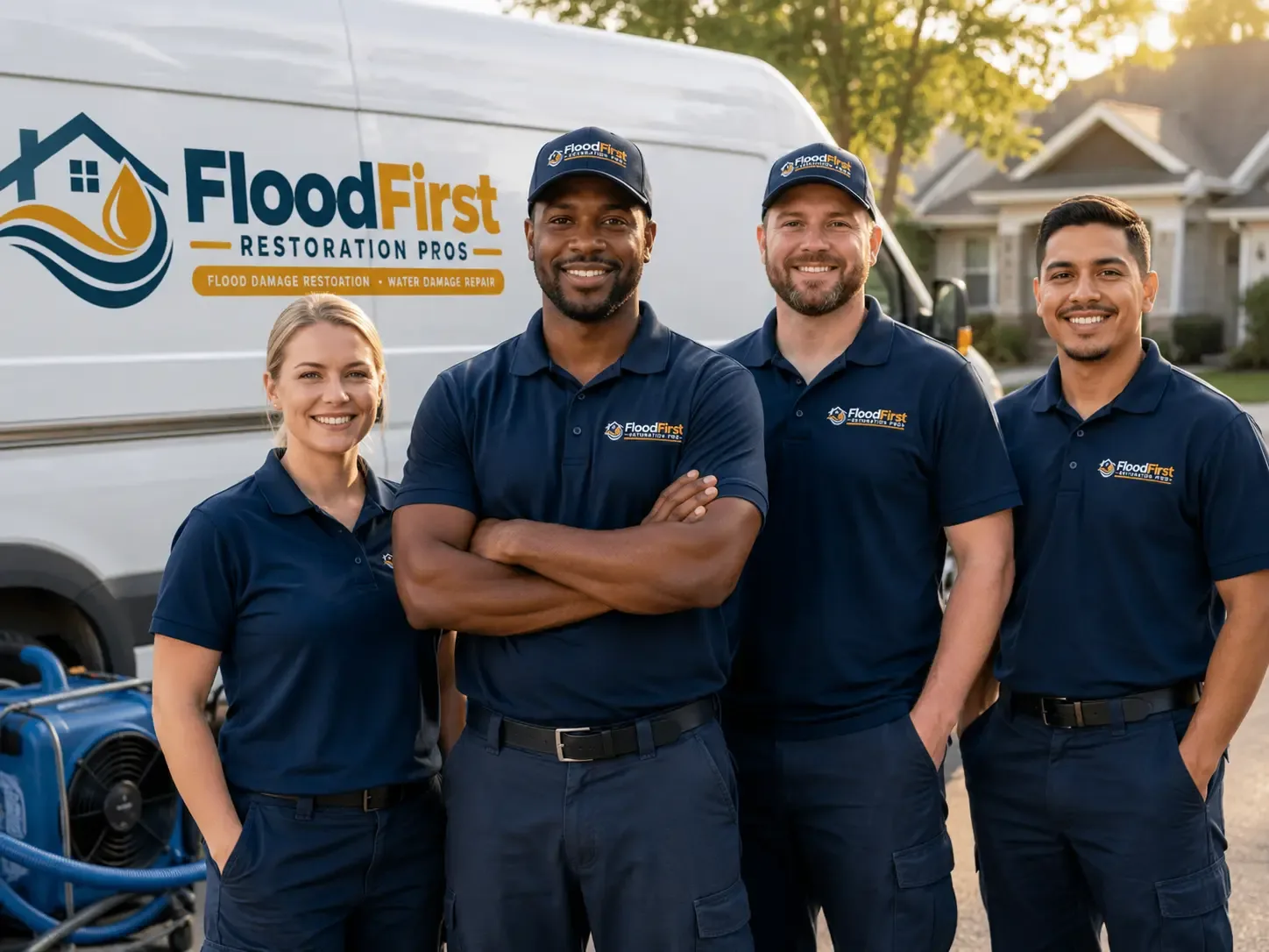 Flood Damage Restoration company in New England, ND