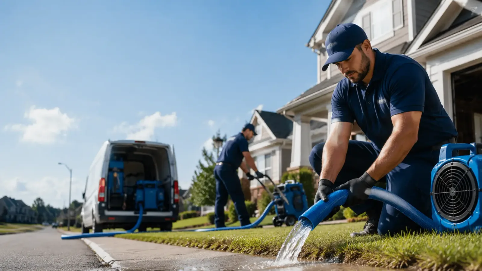 Flood Damage Restoration in New England, ND